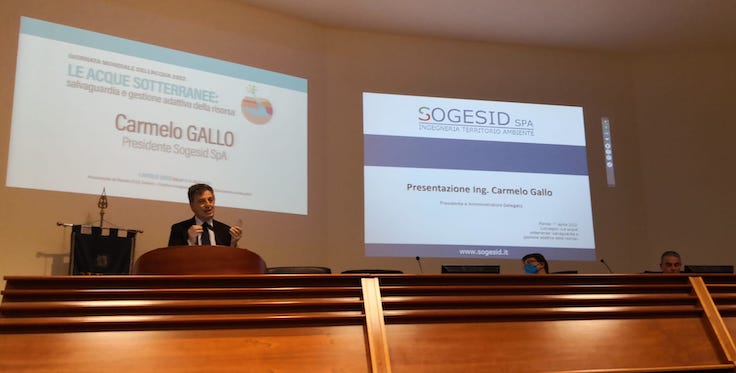 foto Presidente Gallo a webinar Rende Consiglio Nazionale Geologi